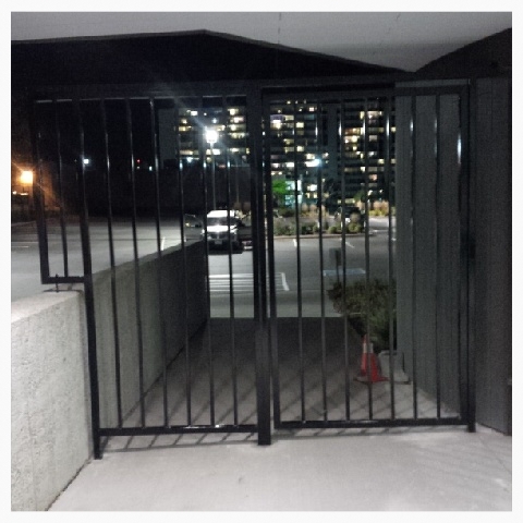 Custom fabricated gates.  Custom fabricating, Toronto.